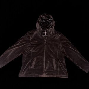 Brown Hooded Jacket
